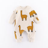 Llama Figure Rompers