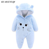 Cat Figured Baby Rompers
