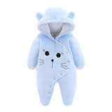 Cat Figured Baby Rompers