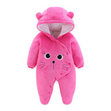 Cat Figured Baby Rompers