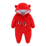 Cat Figured Baby Rompers