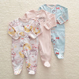 Striped Baby Rompers