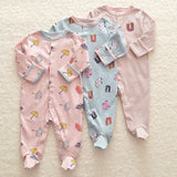 Striped Baby Rompers