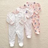 Striped Baby Rompers