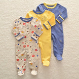 Striped Baby Rompers