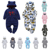 Hood Baby Rompers