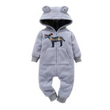 Hood Baby Rompers