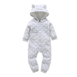 Plaid Baby Rompers