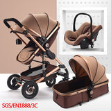Multifunctional 3 in 1 Baby Stroller