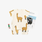 Llama Figure Rompers