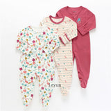 Striped Baby Rompers