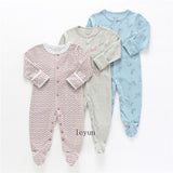 Striped Baby Rompers