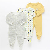 Striped Baby Rompers