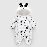 Star Figured Baby Rompers