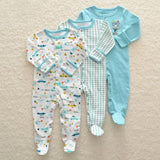 Striped Baby Rompers