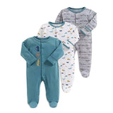 Striped Baby Rompers
