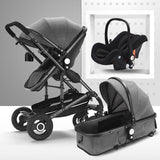 Multifunctional 3 in 1 Baby Stroller