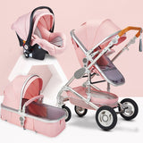 Multifunctional 3 in 1 Baby Stroller