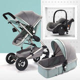 Multifunctional 3 in 1 Baby Stroller