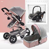 Multifunctional 3 in 1 Baby Stroller