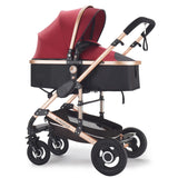Multifunctional 3 in 1 Baby Stroller