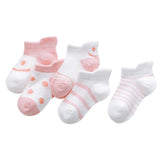 5 Pcs Girls' Socks
