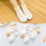 5 Pcs Girls' Socks