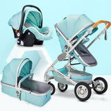 Multifunctional 3 in 1 Baby Stroller