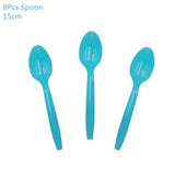 Napkin-Fork-Spoon-Cup Baby Party Supplies