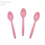 Napkin-Fork-Spoon-Cup Baby Party Supplies